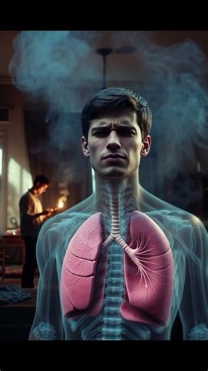 "Smog Danger: Cartoon Story of Pollution & Health Hazards 3D stories