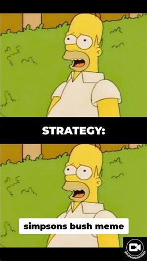 Simpsons Bush Meme