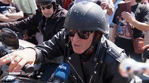 Hamburg Journal: Sänger Peter Maffay führt Parade der Harley Days an