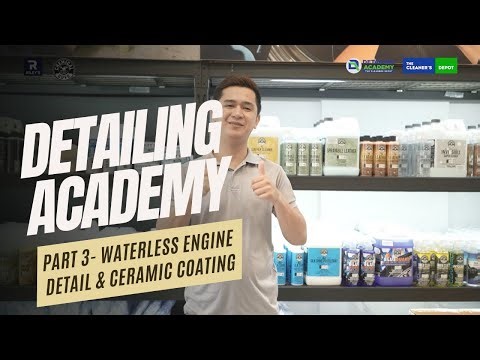 Detailing Academy Part 3 – Waterless Engine Detail & Ceramic Coating