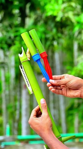 Homemade Mini Launcher 🔥 So Powerful!