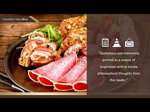 Restaurant Powerpoint Template