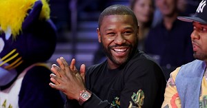 Floyd Mayweather vs. John Gotti III press conference video