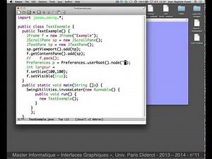 IHM GUI Java Swing n°11 p.2 - JTextPane/Preferences