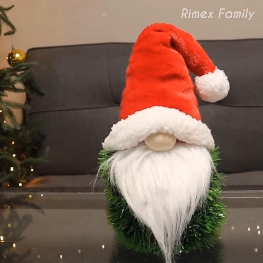 DIY Gnome Santa Claus | Rimex Family