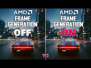 AMD Frame Generation (Fluid Motion Frame) Test in 5 Games