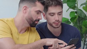 Young Happy Gay Couple Having Fun Stock Footage Video (100% Royalty-free) 3411023519 | Shutterstock