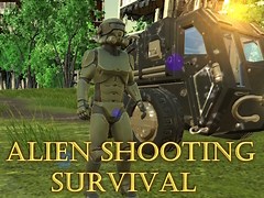 Game Alien Shooting Survival online. Play for free