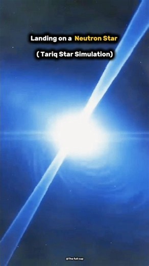 What If You Landed on a Neutron Star? 🤯#space #universe #exploration