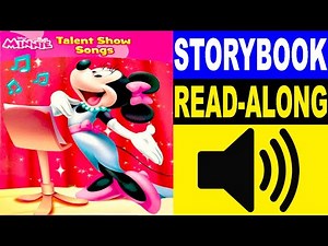 Disney Minnie Read Along Story book | Read Aloud Story Books for Kids | Minnie - Talent Show