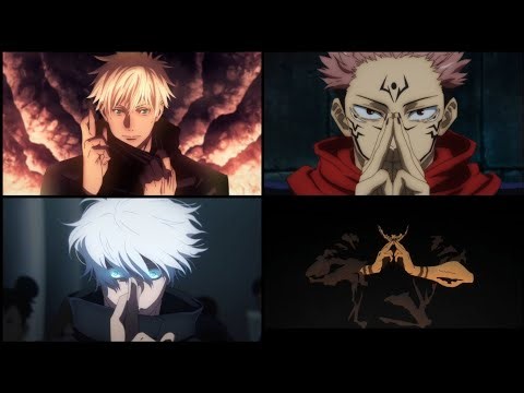 Gojo & Sukuna All Domain Expansion Scene