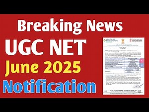UGC NET 2025 June notification | #ugcnet2025