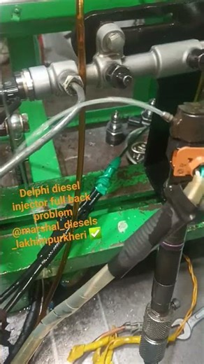 Delphi diesel injector full back problem @marshal_diesels_lakhimpurkheri ✅️