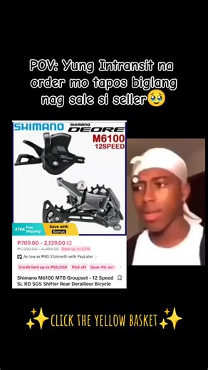 Shimano M6100 MTB Groupset - 12 Speed SL RD SGS Shifter Rear Derailleur Bicycle#foryou #fyp #foryourpage #tiktokfinds