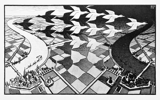 How M.C. Escher Created His Famous Geometric Artwork Without Any Formal Math Training