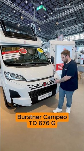 NEW Bürstner Campeo Motorhome Tour