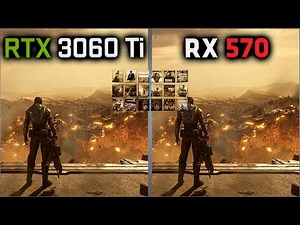 RTX 3060 Ti vs RX 570 Benchmark – 59 Tests