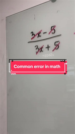 Part 1 of MathSeries: common errors. #engineering #math #calculus
