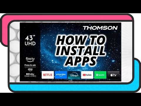 How to install apps on a Fire TV television