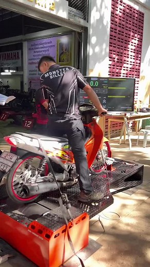 Dynamic Motorcycle Testing at Politeknik Lanna