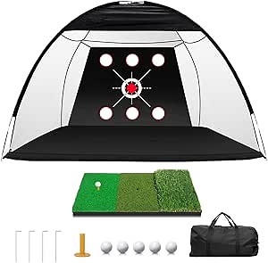 Golf Net,10x7FT Practice Net