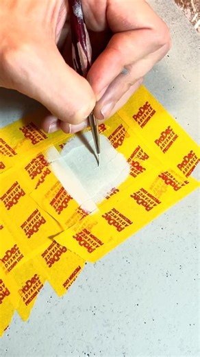Why Do I Paint MASKING TAPE? 🎨#acrylicpainting #artinspiration #artreveal