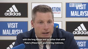 🗣️ NH: "Lee Tomlin has been unable to train for the last four days..." Incredible from Tommo! 👏 Read & watch more 👉 http://bit.ly/2U67Pbk #CityAsOne | Cardiff City Football Club