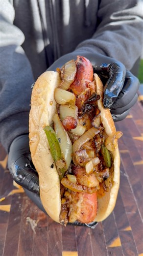 Bacon wrapped hotdogs | Miguels cookingwithfire