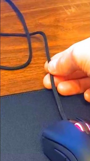 How To Keep Mouse Cord From Tangling or Dragging, How to Keep Mouse Cable Moving Free & Smooth