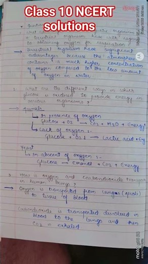 class 10 NCERT Life Process question and answer