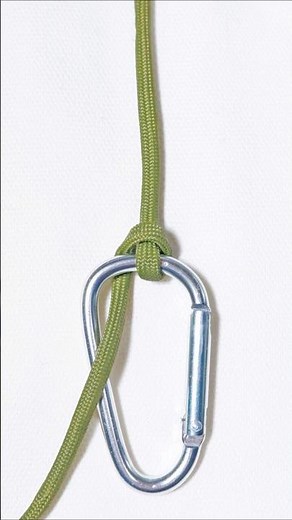 【クライミングでの 緊急時の懸垂下降に最適】イタリアンヒッチ（ムンターヒッチ）の結び方！Italian Hitch (Munter Hitch)