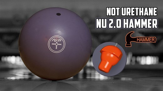 #HammerBowling on Instagram: "No flash. No frills. Just pure performance. The NU 2.0 is the latest evolution in Hammer’s Not Urethane line, designed for bowlers who love the control and shape of urethane but need more strength and versatility. Poured in a clean, matte grey that reflects its workhorse mentality, the NU 2.0 features NU Active, a new coverstock that’s slightly more aggressive than the original NU Blue. This formula provides slightly more hook where bowlers need it most, without sac