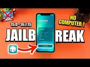 How to Jailbreak iOS 15–16.7.15 WITHOUT PC | Dopamine Jailbreak Full Tutorial