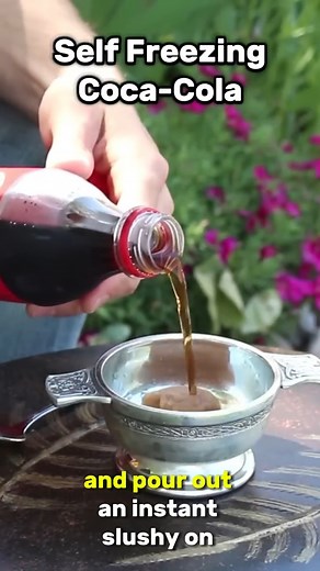 Self Freezing Soda Creates INSTANT Slushies! | The King of Random