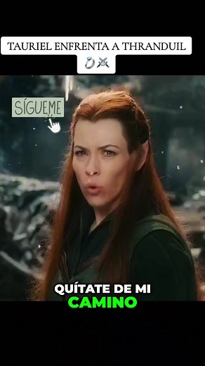 Tauriel Confronts Thranduil in Epic Battle Scene