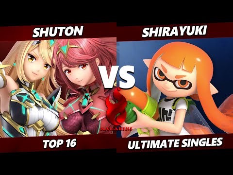 Kagaribi 14 - Shuton (Pyra Mythra) Vs. Shirayuki (Inkling) Smash Ultimate - SSBU