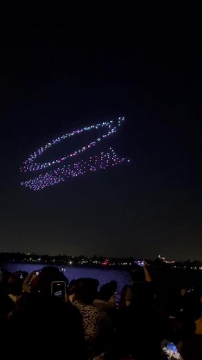 11K views · 350 reactions | Drone show in Perth. | Good Morning Australia | Facebook