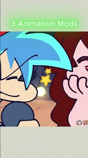 3 Animation Mods [FNF Animation] #fnf #fnfmod #fridaynightfunkin #shorts