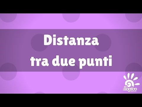 geometria analitica - distanza tra due punti