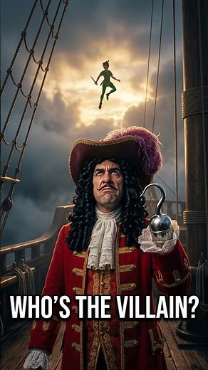 Why Captain Hook had a point #captainhook #peterpan #theory