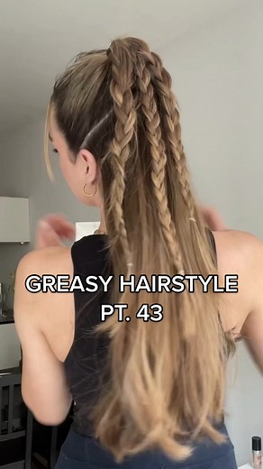 Georgina Braids: Baddie Greasy Hairstyle Tutorial