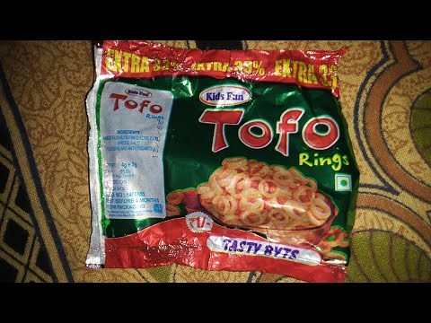 Tofo rings tasty and delicious snaks only @1rs