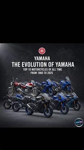 😳 The Evolution of Yamaha in One Epic Video! 🏁 #shorts
