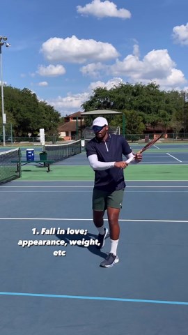 How to demo a racket