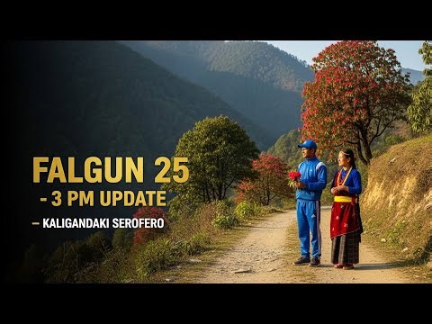 फागुन २५ दिउँसो ३ बजेको खबर