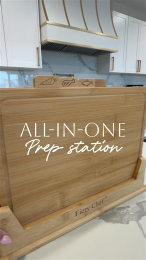 All-in-one Wooden Cutting Boards I Amazon Finds