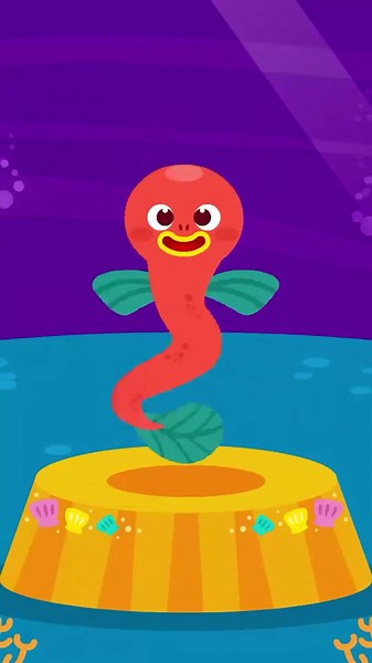 #shorts Ocean Dance | Exciting Dance Time with Sea Animals | Jellyfish | Popular Children's Songs...