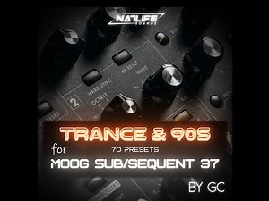 MOOG SUBSEQUENT 37 : 70 CUSTOM PATCHES (Trance & 90s)