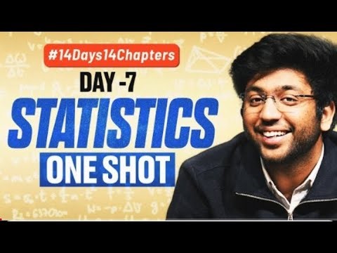 Day 7: Statistics Full Chapter in One Shot! 🔥 | Shobhit Nirvan 14 Days Marathon