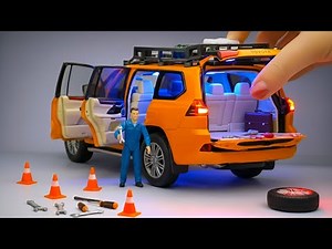 Unboxing of Scale Model TOYOTA Land Cruiser 1:24 | Diecast Model Car | Miniature Diecast Zone